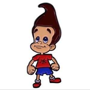 Jimmy Neutron Enamel Pin Jimmy Neutron Boy Genius Cartoon Pin